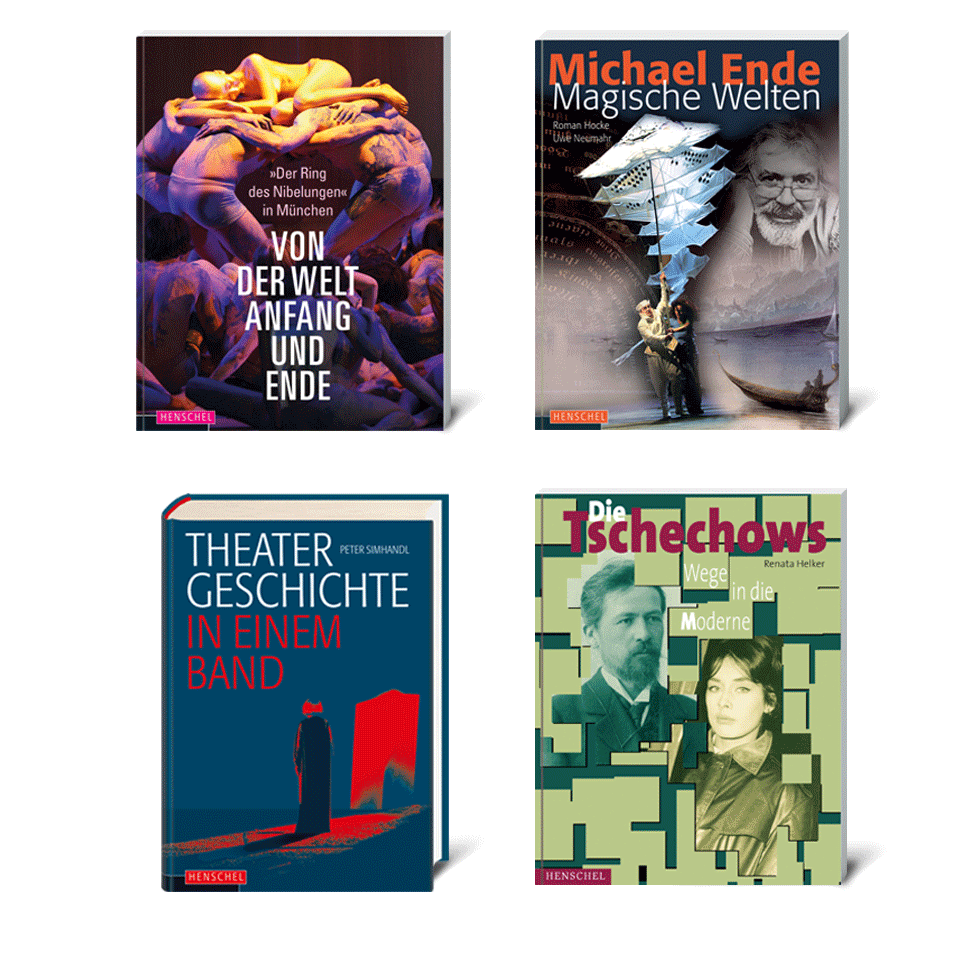 Covergestaltungen für den Henschel Verlag