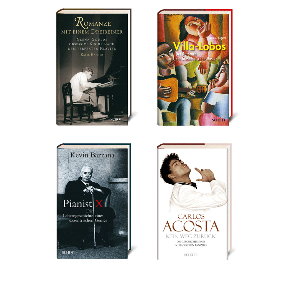 Covergestaltungen für den Schott Verlag